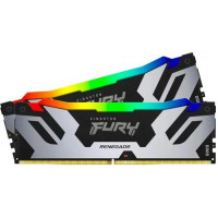 Оперативная память DDR5 32Gb (2x16Gb) 6000MHz Kingston FURY Renegade Silver RGB 32-38-38 (KF560C32RSAK2-32)